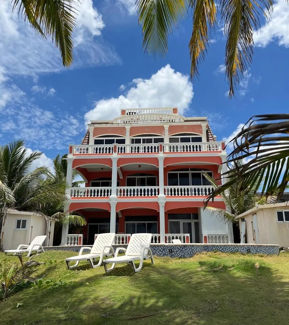 Beachfront Private Villa In Cabarete With 5 Separate Apartments