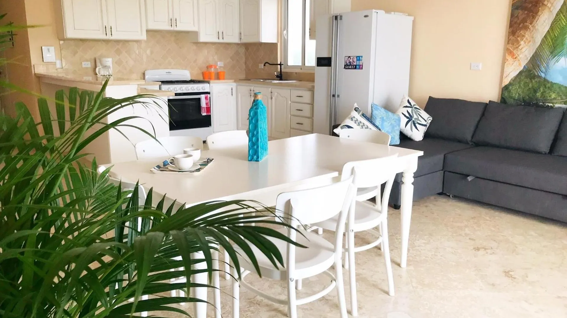 Beachfront Private Villa In Cabarete With 5 Separate Apartments